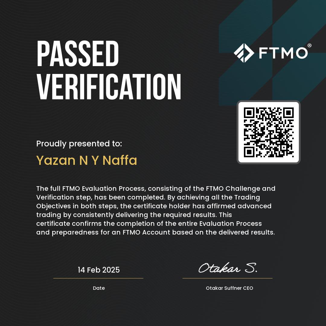 FTMO Passed
